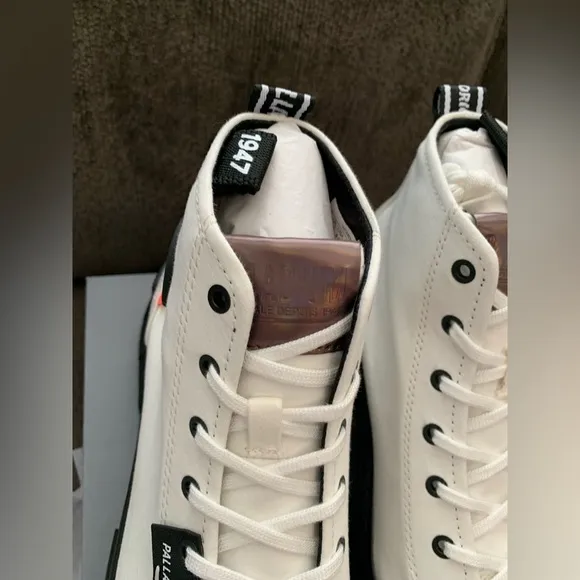 Palladium Women's Size 8.5 Revolt Hi TX Platform Boots Star White NIB 🌴