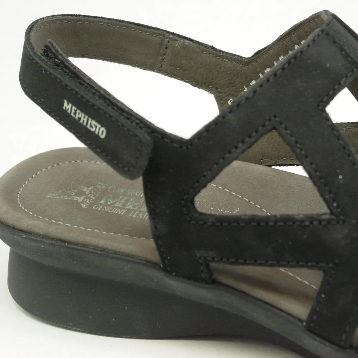Pamela - Black Nubuck