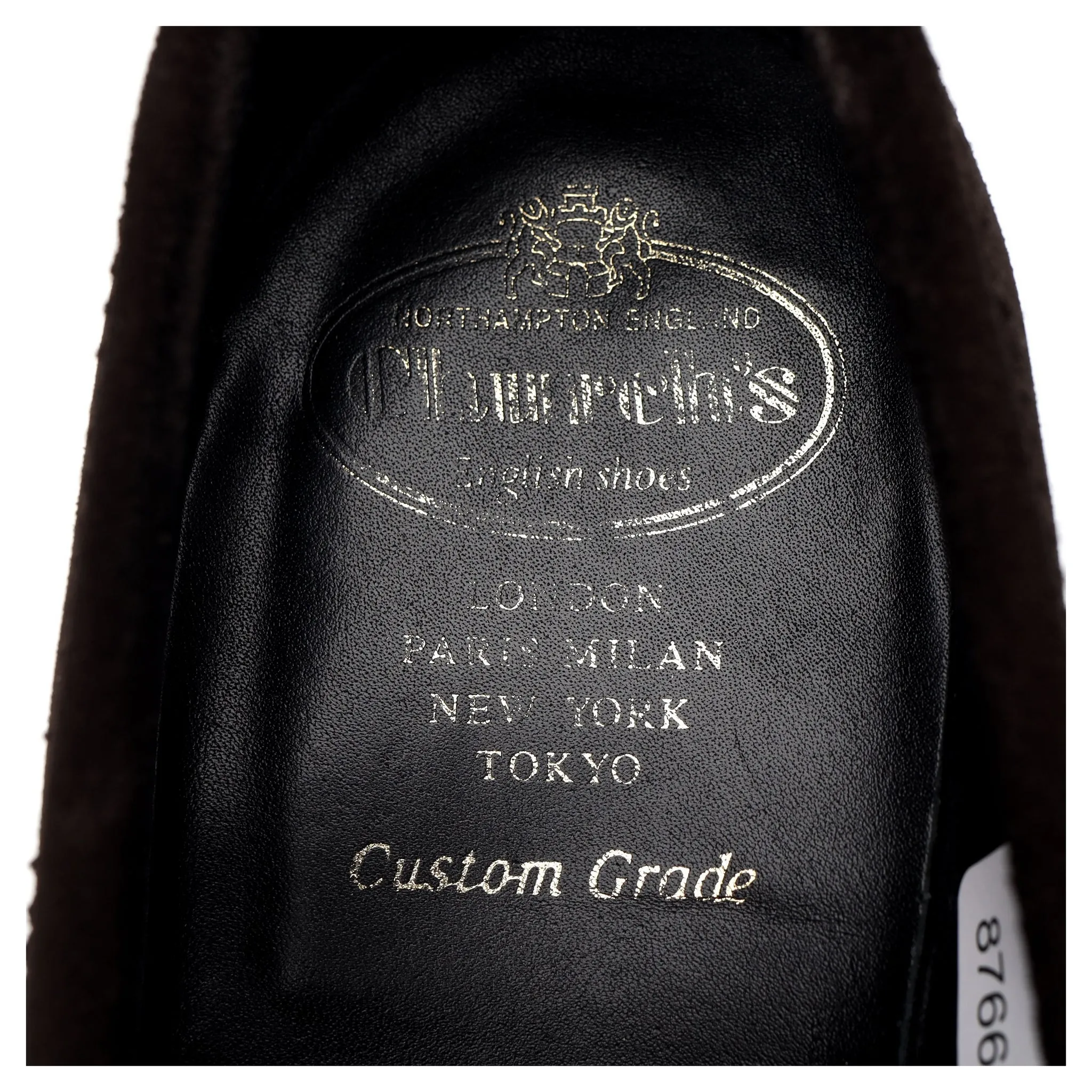 'Parham' Dark Brown Suede Loafers UK 7 F