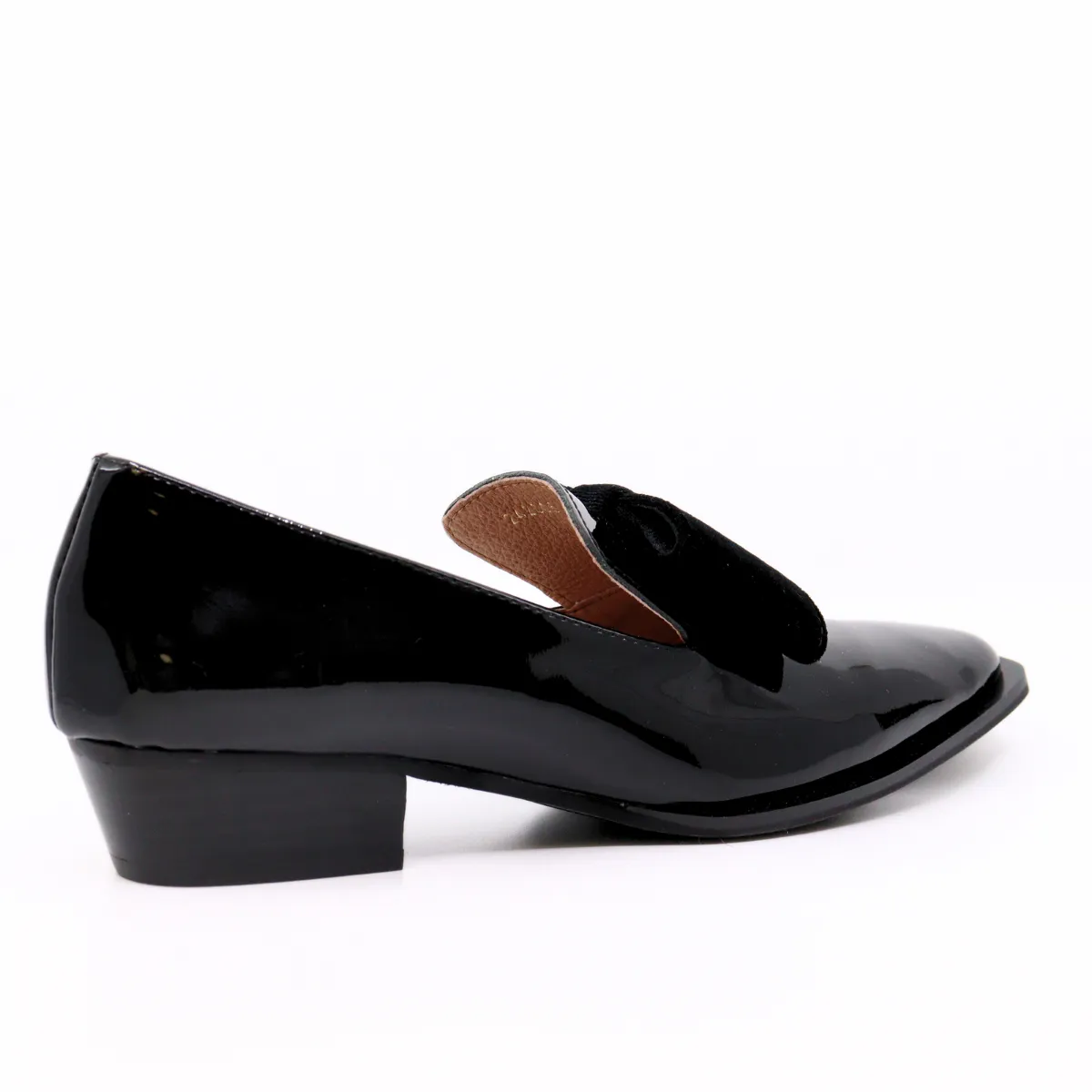 Pat & Bow Black