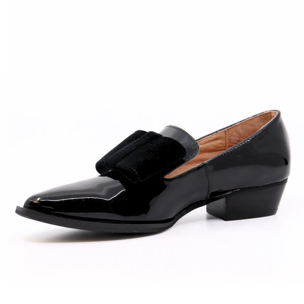 Pat & Bow Black