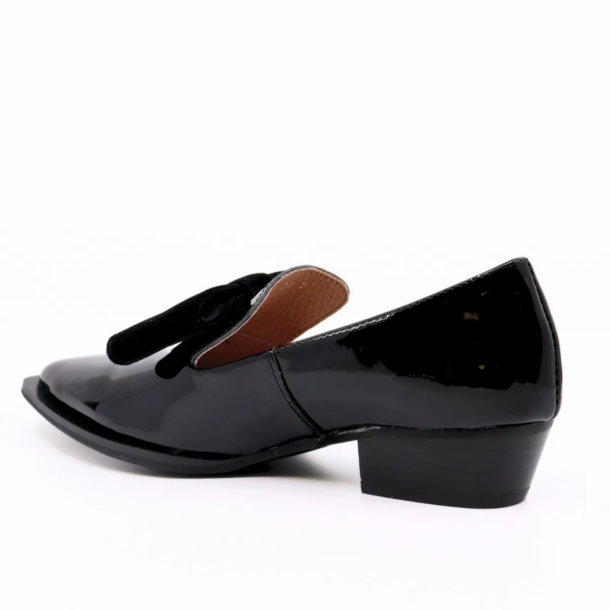 Pat & Bow Black