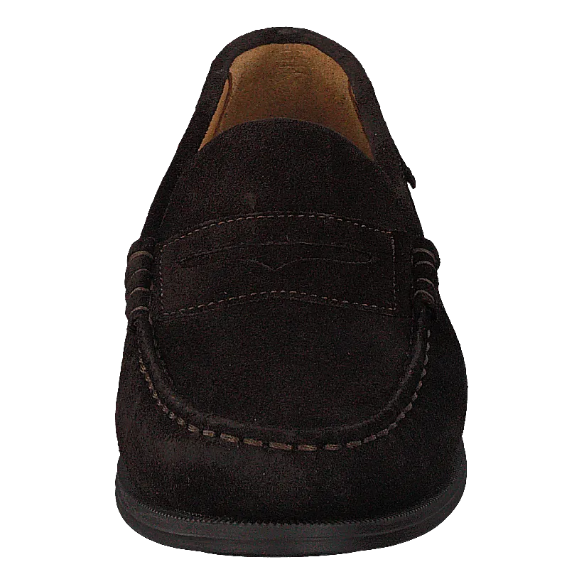 Plaza II Brown Suede