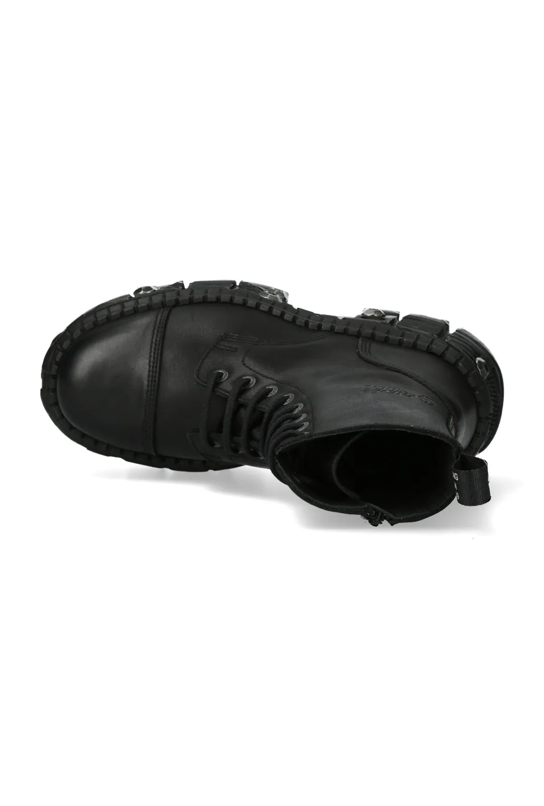 PRE-ORDER M-WALL083C-S7 New Rock Black Platform Boots