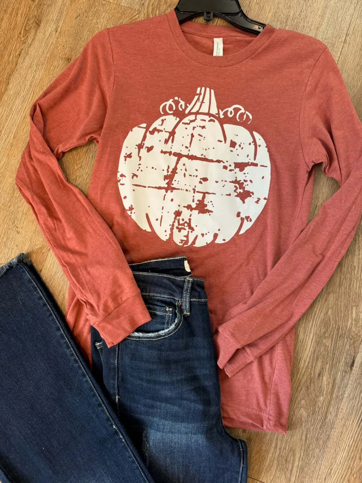 PUMPKIN SPICE LONG SLEEVE GRAPHIC