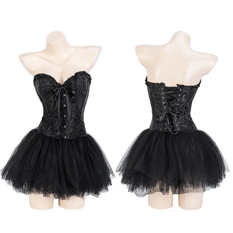 "Dark Angel" Corset Lingerie