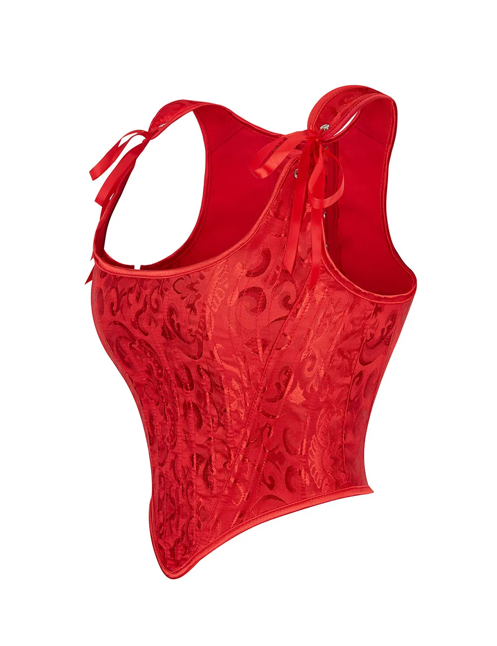 Red 23 Pieces Plastic Bones sexy corset