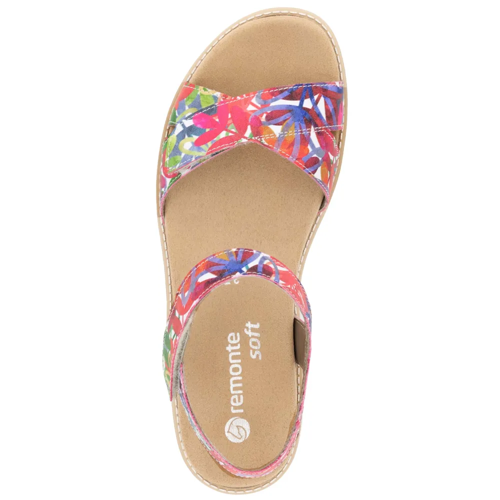 Remonte D2049-90 (Rock) Multi Flower Sandals
