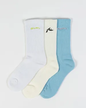Repeat Crew 3-sock Pack