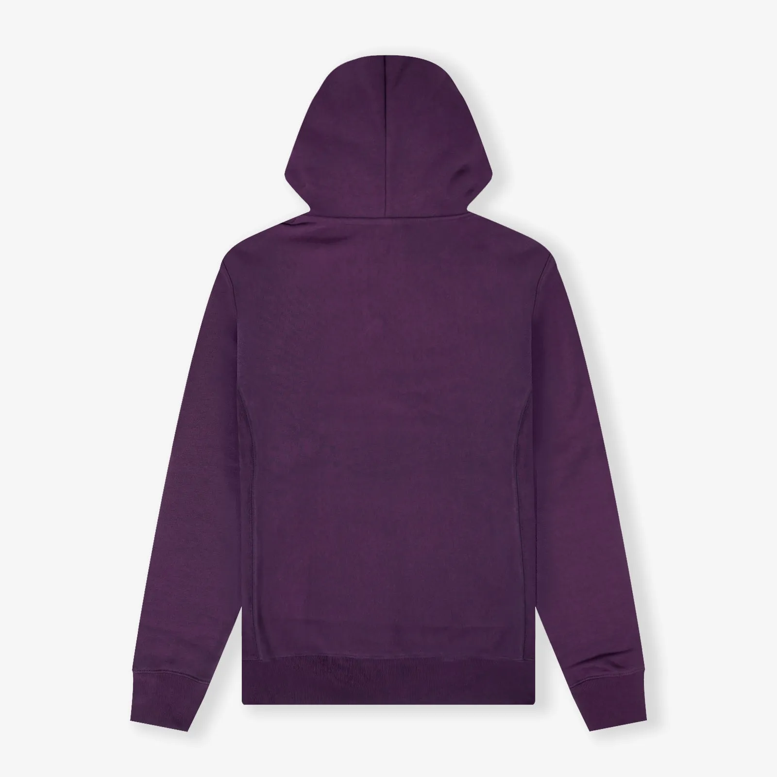 Reverse Weave Small C Hoodie - Purple