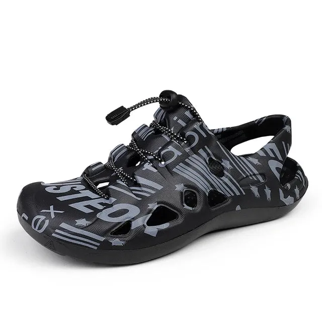 Richard- Holzschuhe Herren Sandalen