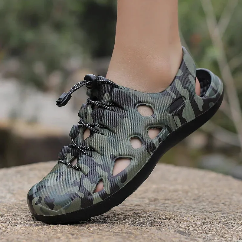 Richard- Holzschuhe Herren Sandalen