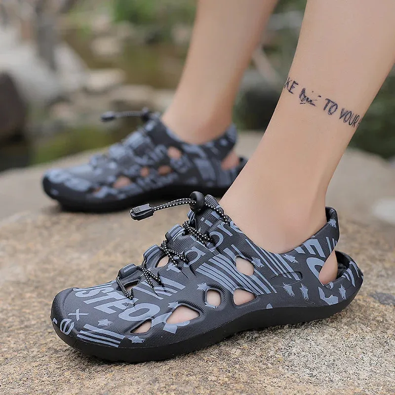 Richard- Holzschuhe Herren Sandalen