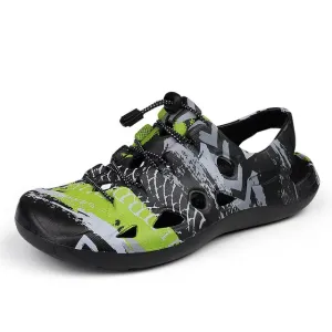 Richard- Holzschuhe Herren Sandalen