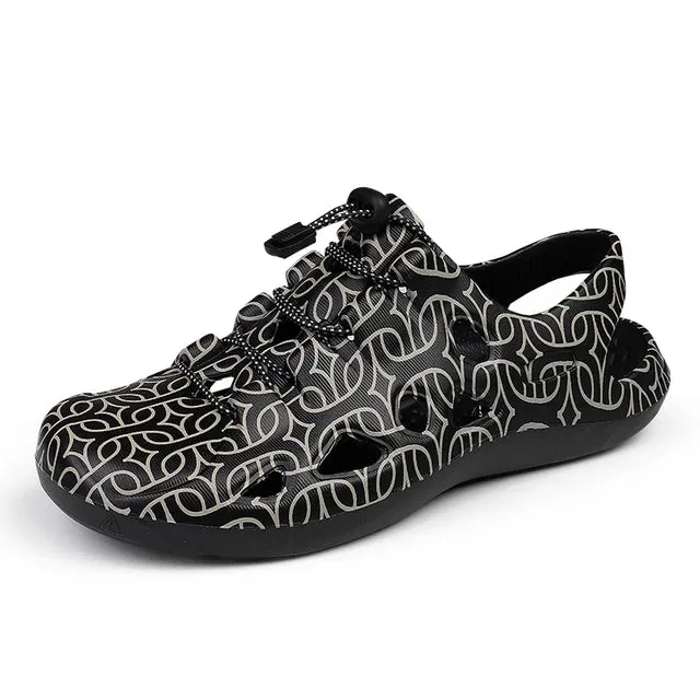 Richard- Holzschuhe Herren Sandalen