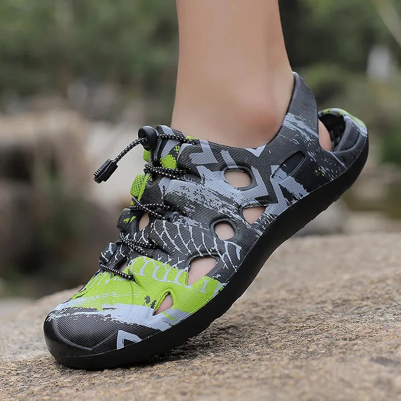 Richard- Holzschuhe Herren Sandalen