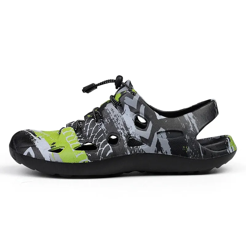 Richard- Holzschuhe Herren Sandalen