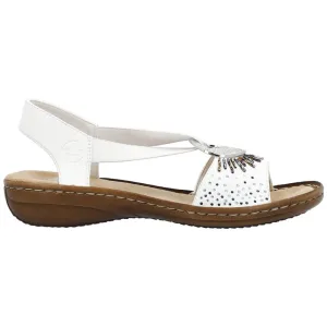 Rieker 60880-80 (Abersoch) White Sandals