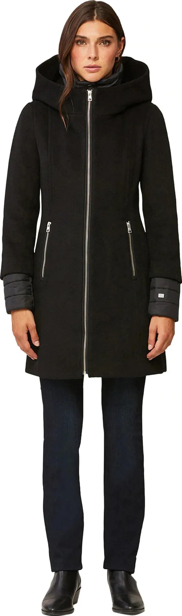 Rooney-N Mixed Media Coat - Women's|-|ManteauRooney-N Mixed Media - Femme