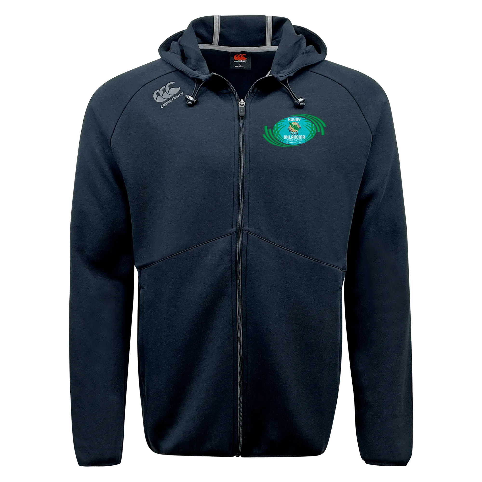 Rugby Oklahoma Tempo Vapodri Full-Zip Hoodie by Canterbury
