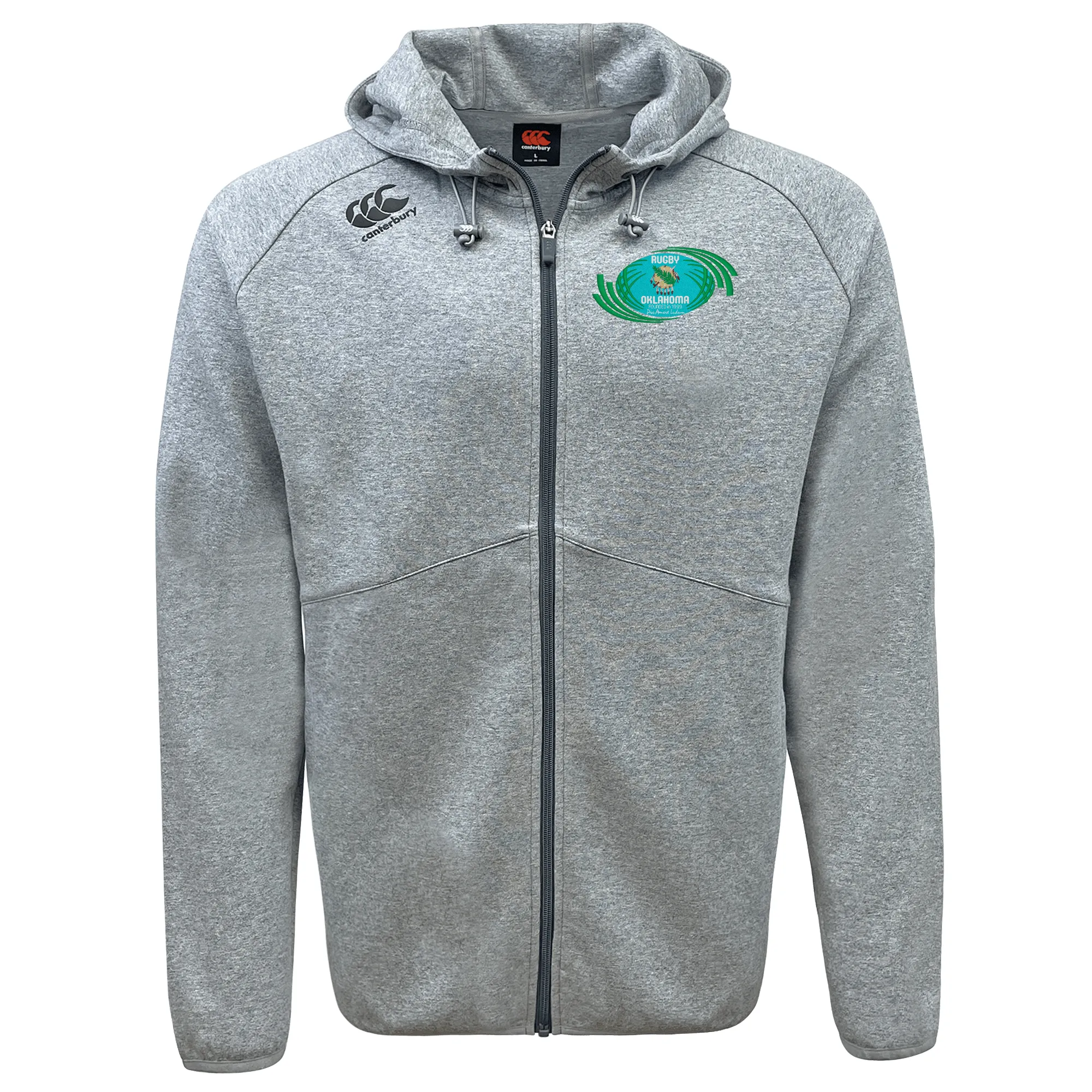 Rugby Oklahoma Tempo Vapodri Full-Zip Hoodie by Canterbury