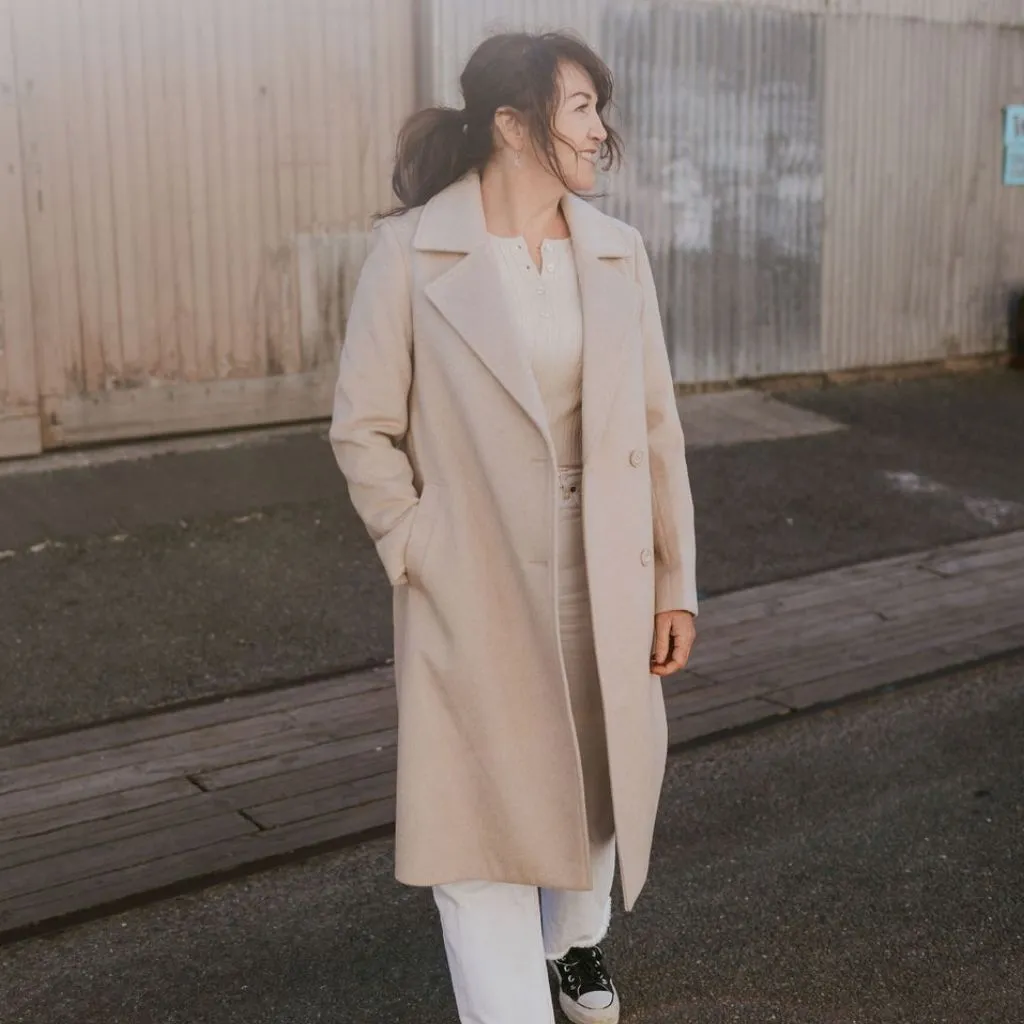 Rumour Woolen Coat - Oatmeal