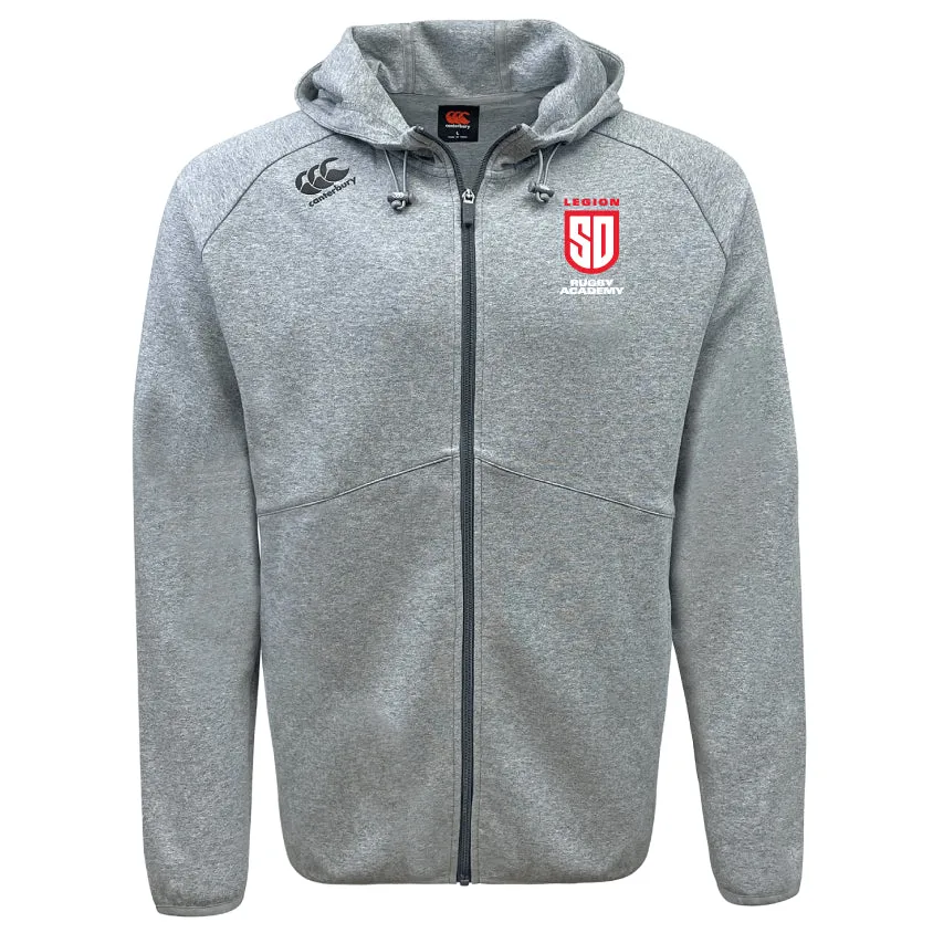 San Diego Legion Rugby Academy Tempo Vapodri Full-Zip Hoodie by Canterbury