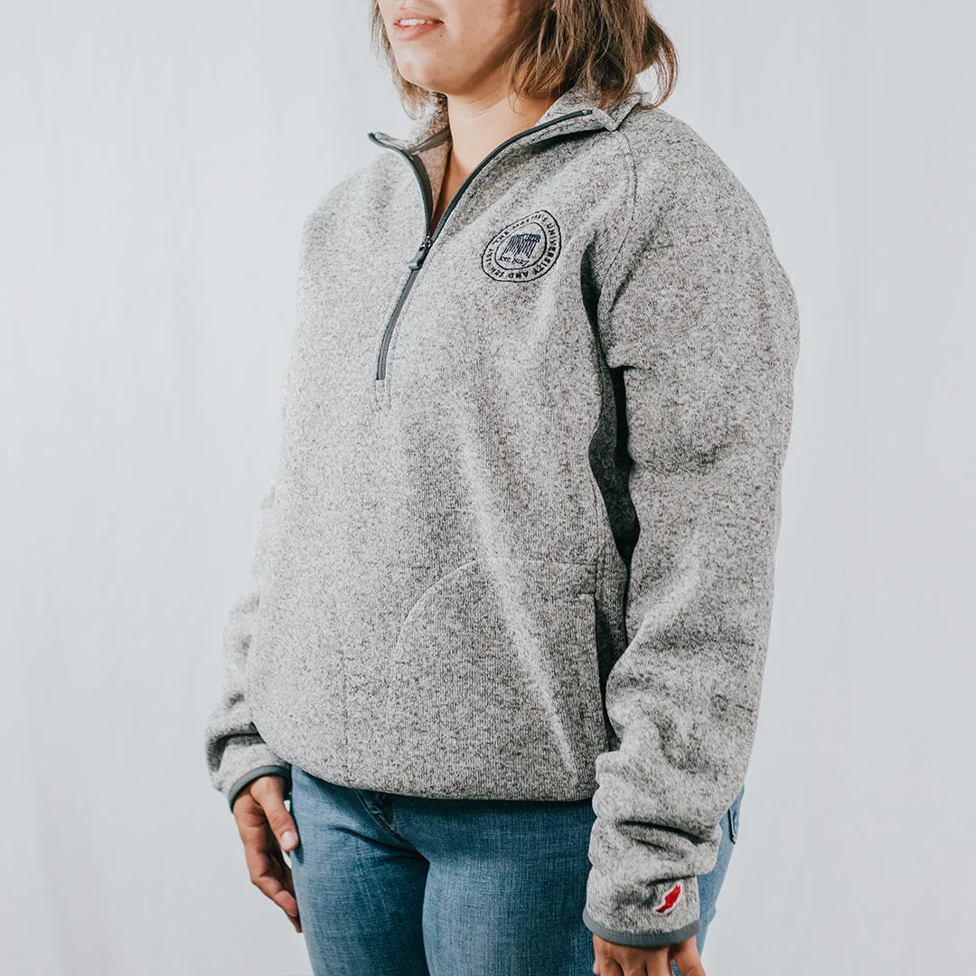 Saranac TMUS 1/4 Zip Gray