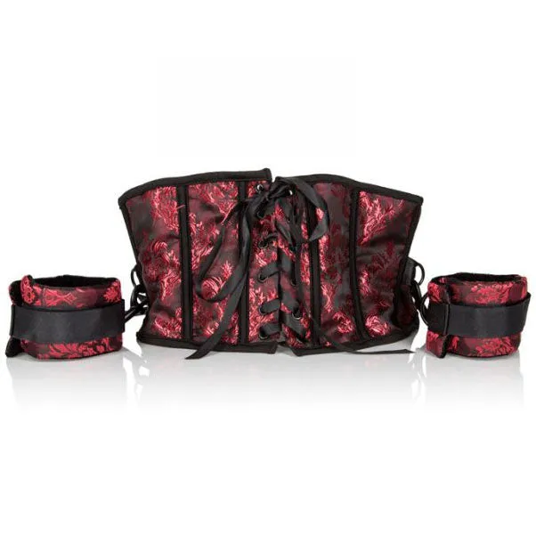 Scandal Corset with Cuffs
