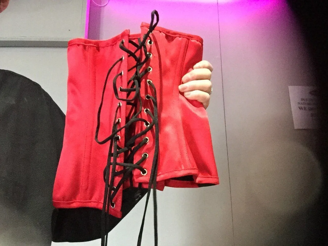 Scandals Red Corset