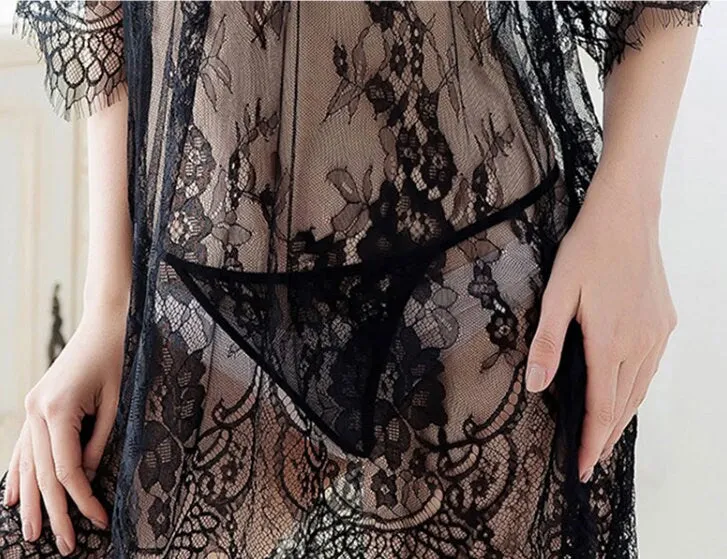 See Through Dress | Lace Nightdress | Sheer Lingerie | Lace lingerie