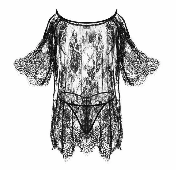 See Through Dress | Lace Nightdress | Sheer Lingerie | Lace lingerie