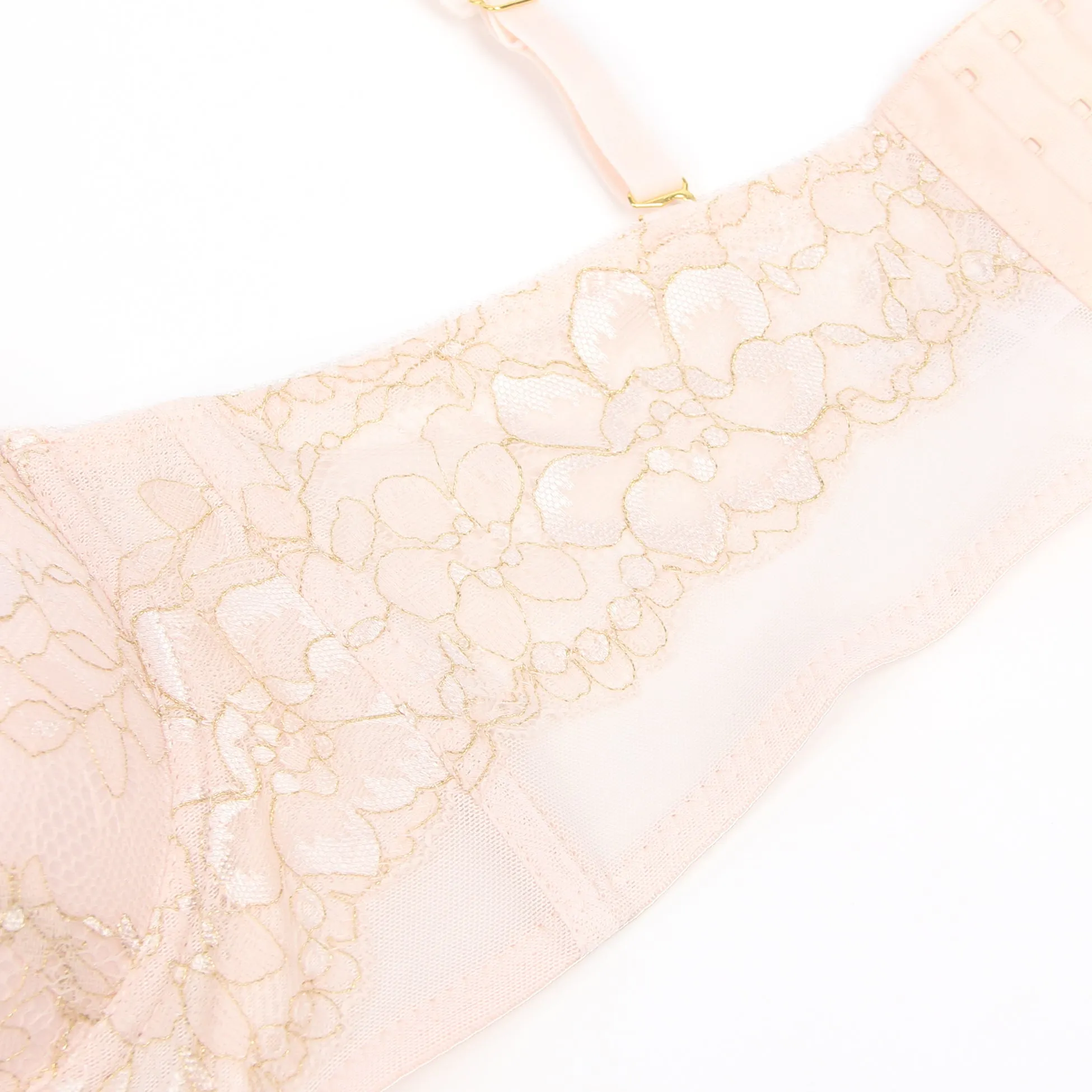 Sexy Egypt Lace Golden String Pattern Bra Set