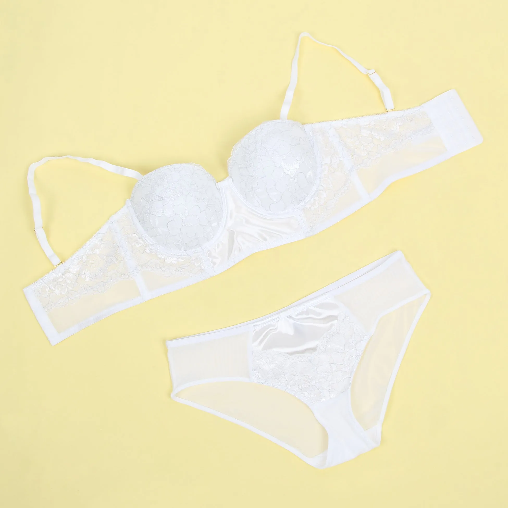 Sexy Egypt Lace Golden String Pattern Bra Set