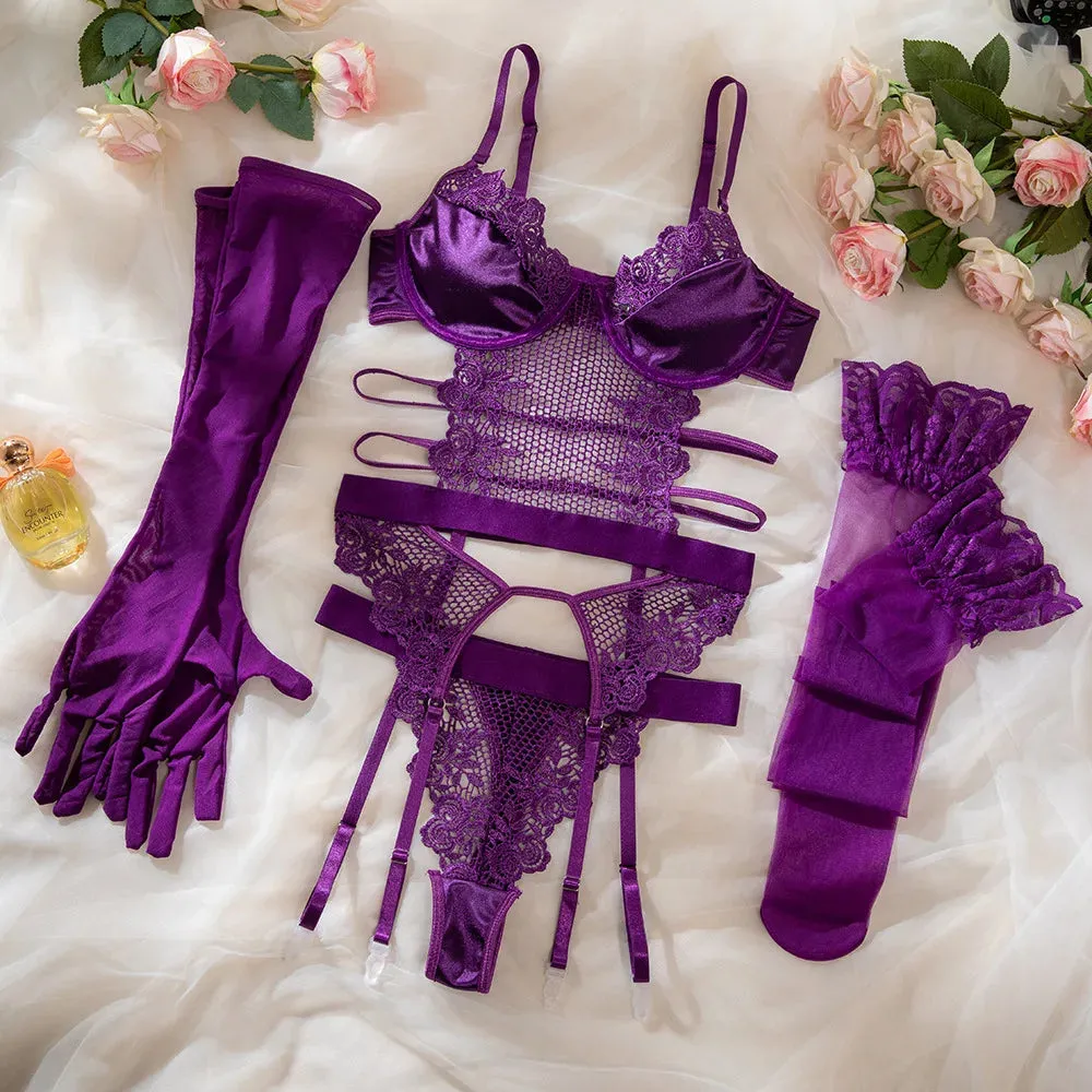 Sexy Lace Lingerie Set