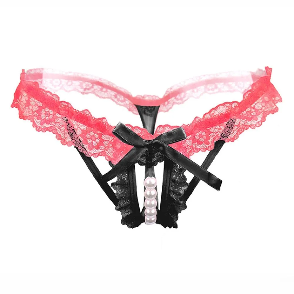 Sexy Panties | Thong | Panties | G String | G Strings | Crotchless Panties | Lingerie | Pearl Thong | Womens Thongs | See Through Panties
