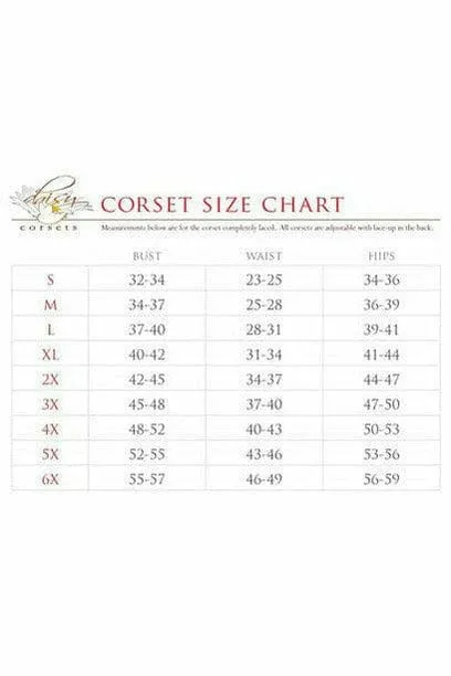 Sexy Red Patent Overbust Corset