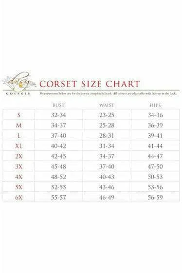Sexy Red Sheer Lace Underwire Open Cup Underbust Corset