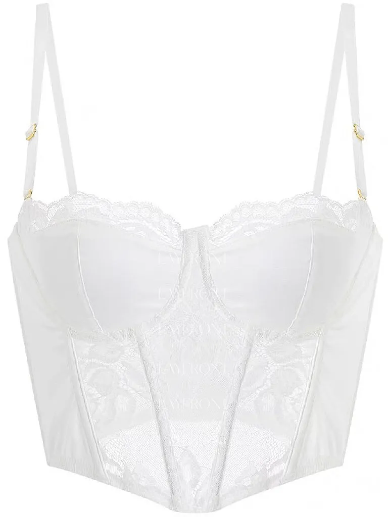 Sexy Satin Bustier Corset Lingerie