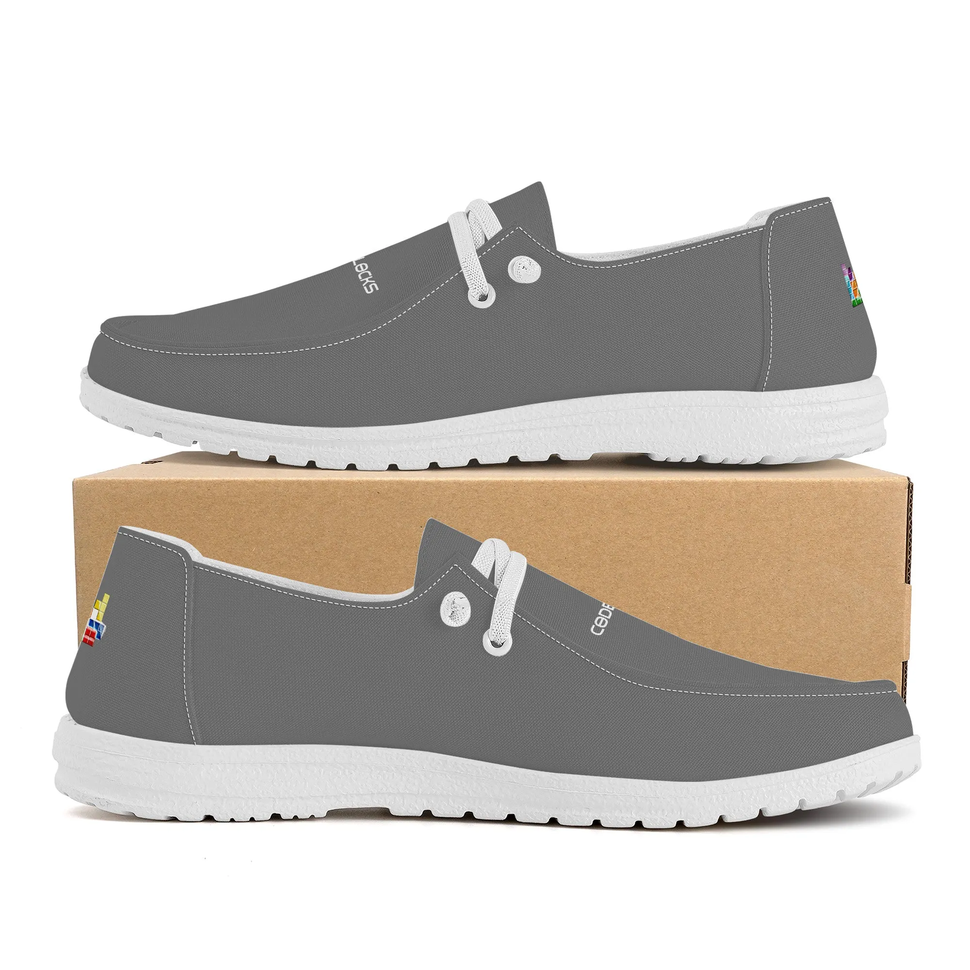 SF_S34 Canvas Loafers Slip On