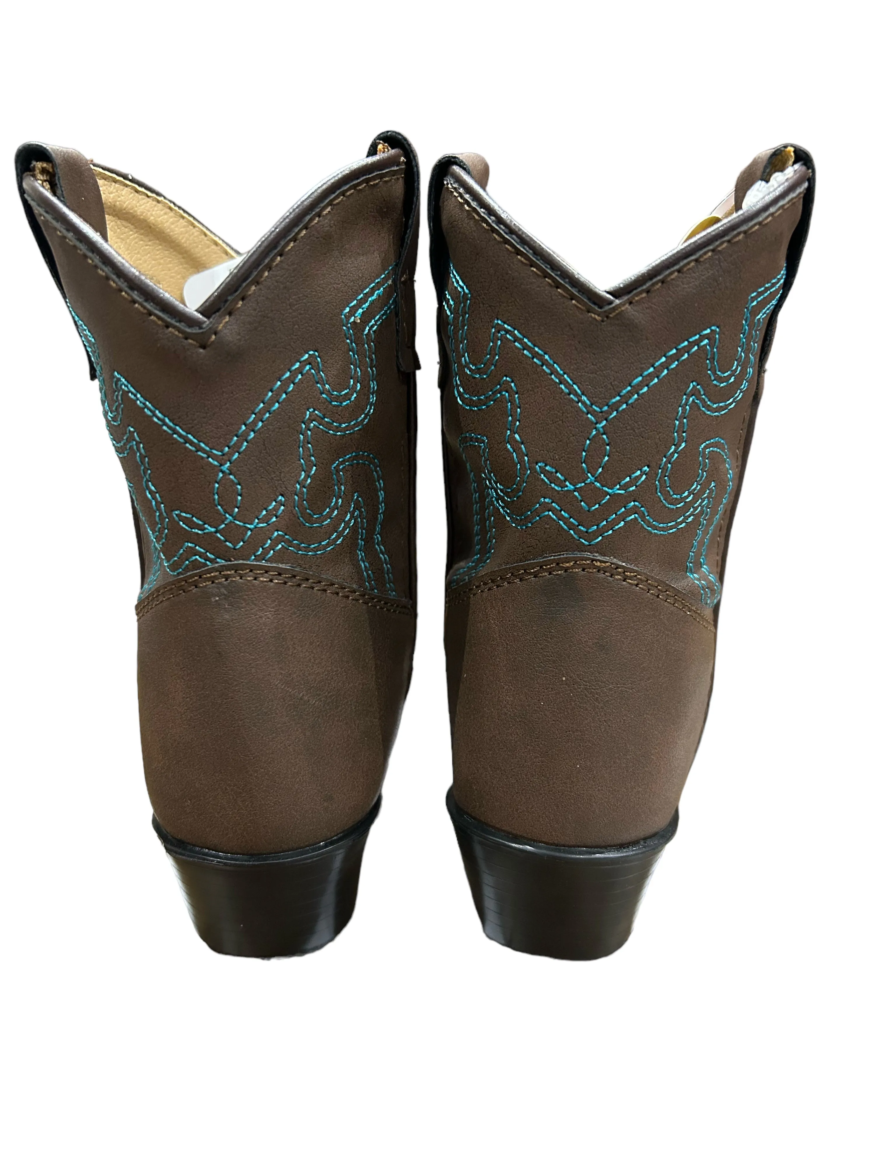 Smoky Mountain Boots 1623T Monterey Brown/Blue Western Toddler Boots