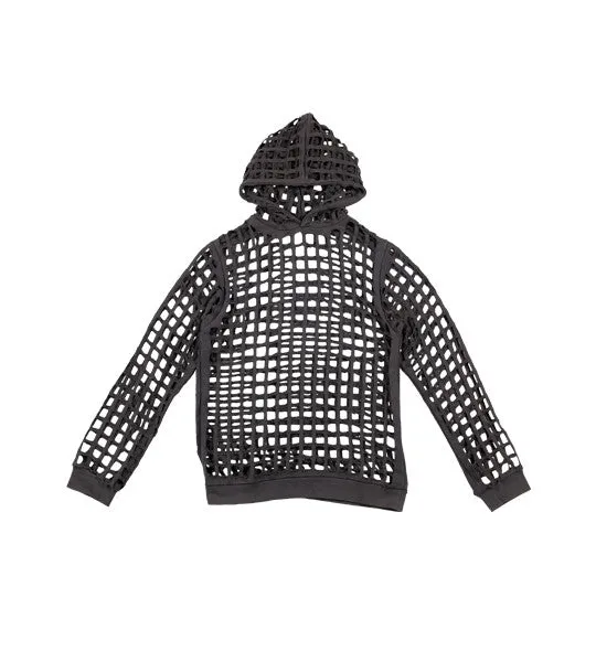 S/S 2006 ‘Icarus Surgit’ Cut Out Hoodie by Raf Simons