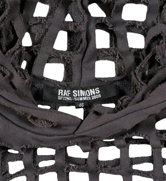 S/S 2006 ‘Icarus Surgit’ Cut Out Hoodie by Raf Simons