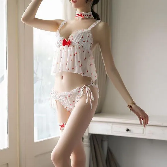 Strawberry Lace Lingerie SD02257