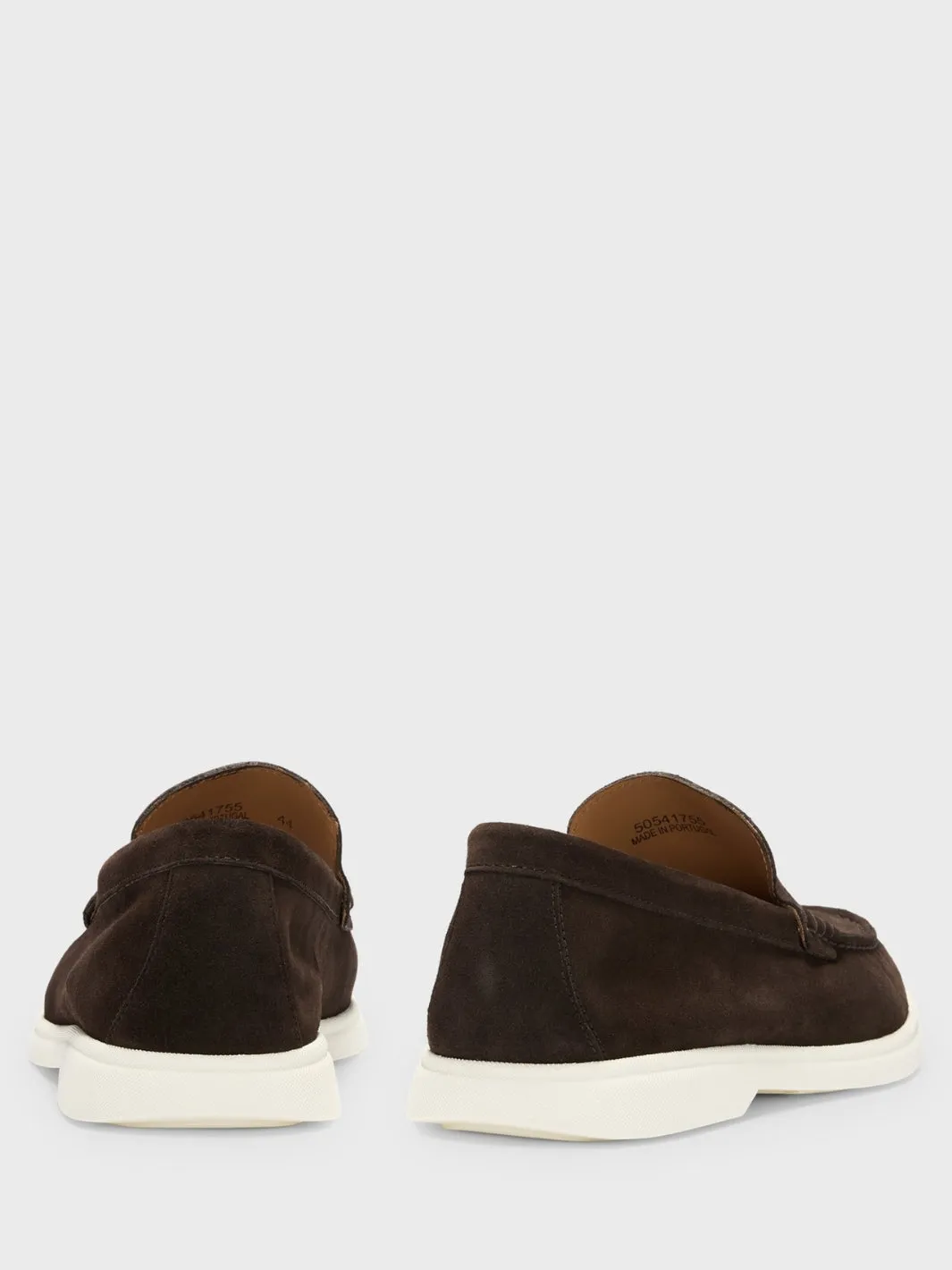 SUEDE LOAFERS Brun