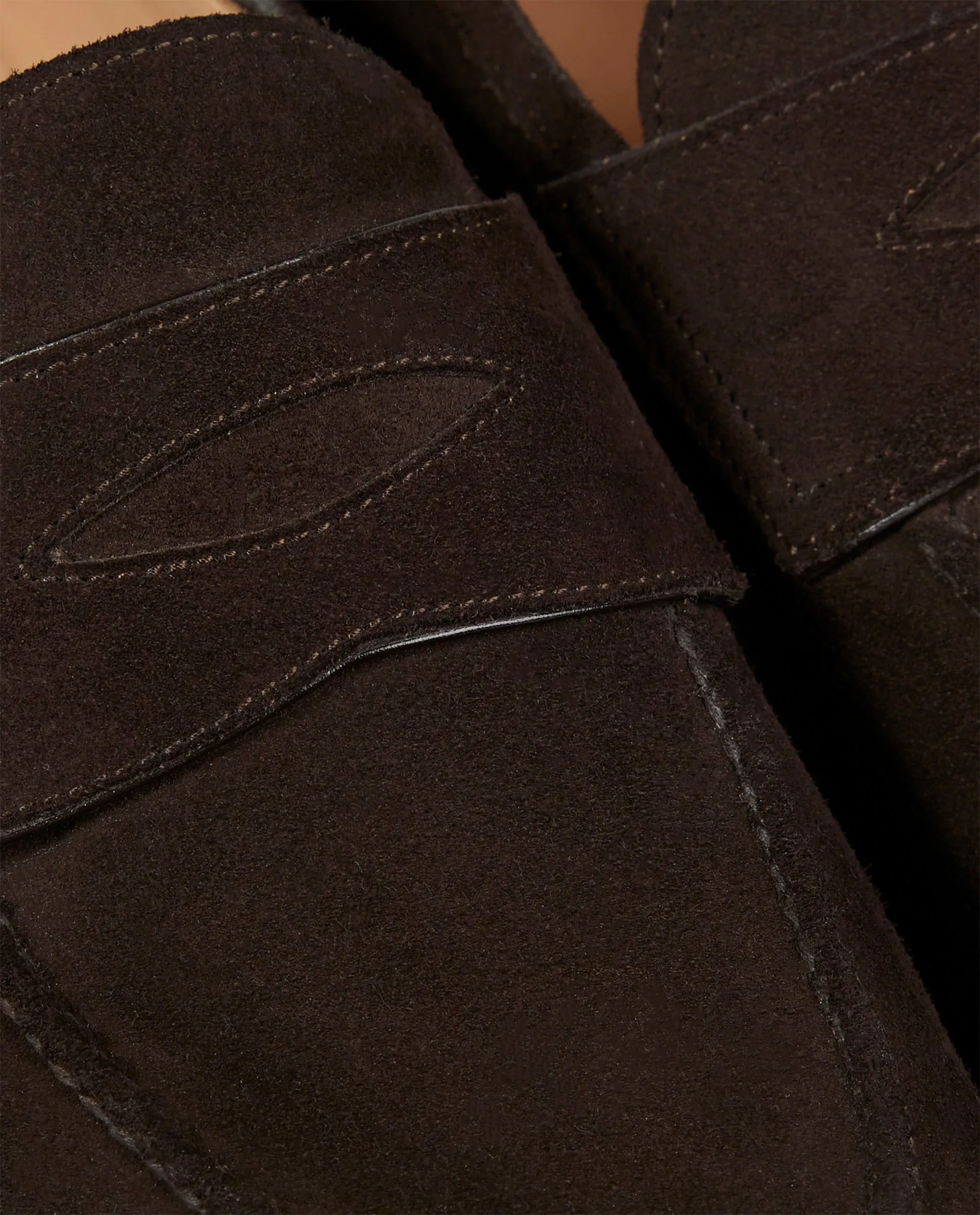 Suede Penny Loafers