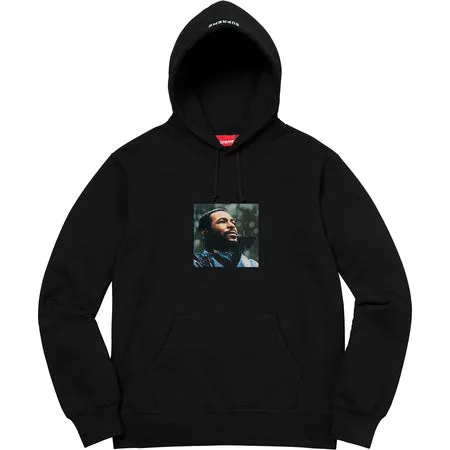 Supreme Marvin Gaye Hoodie- Black