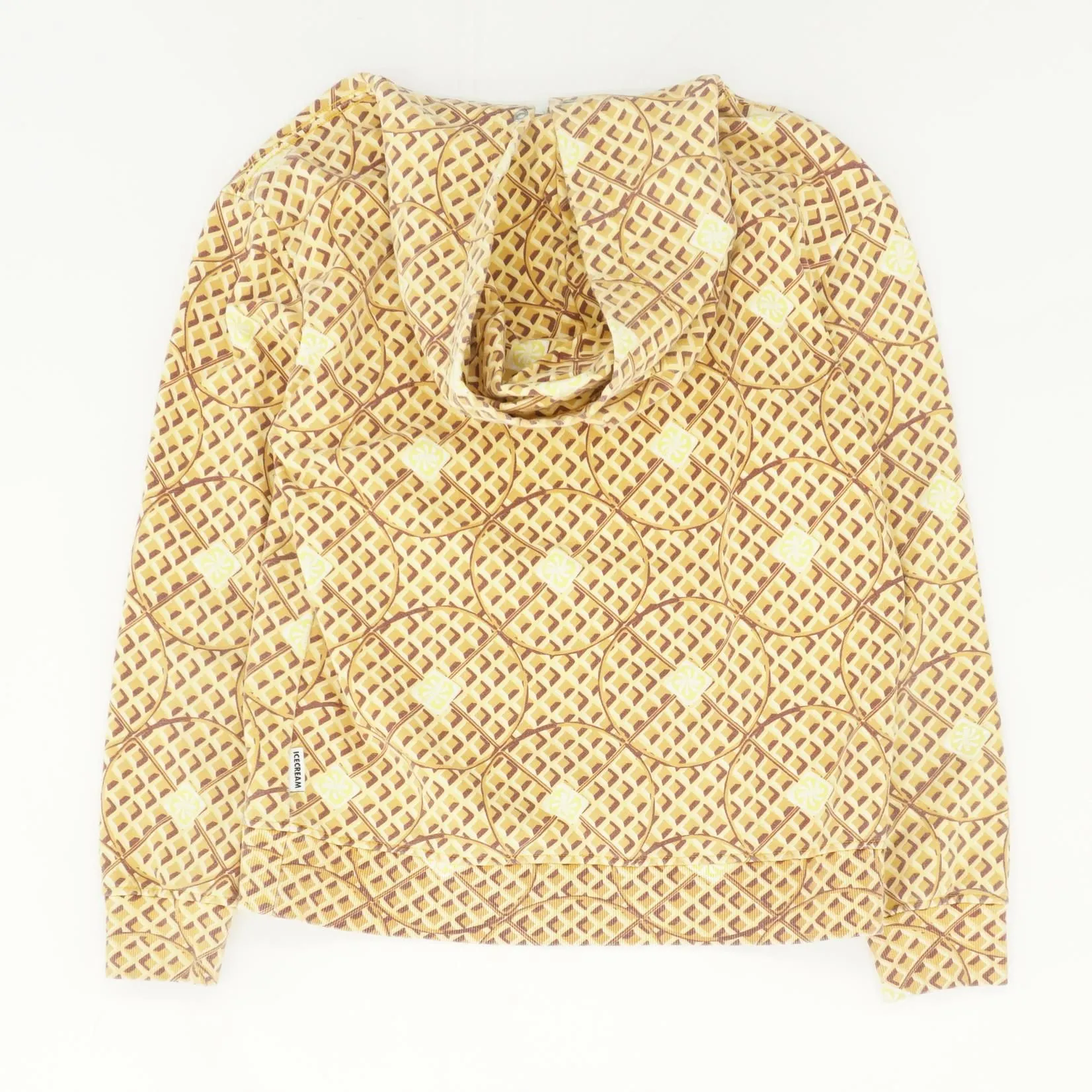 Tan Graphic Hoodie