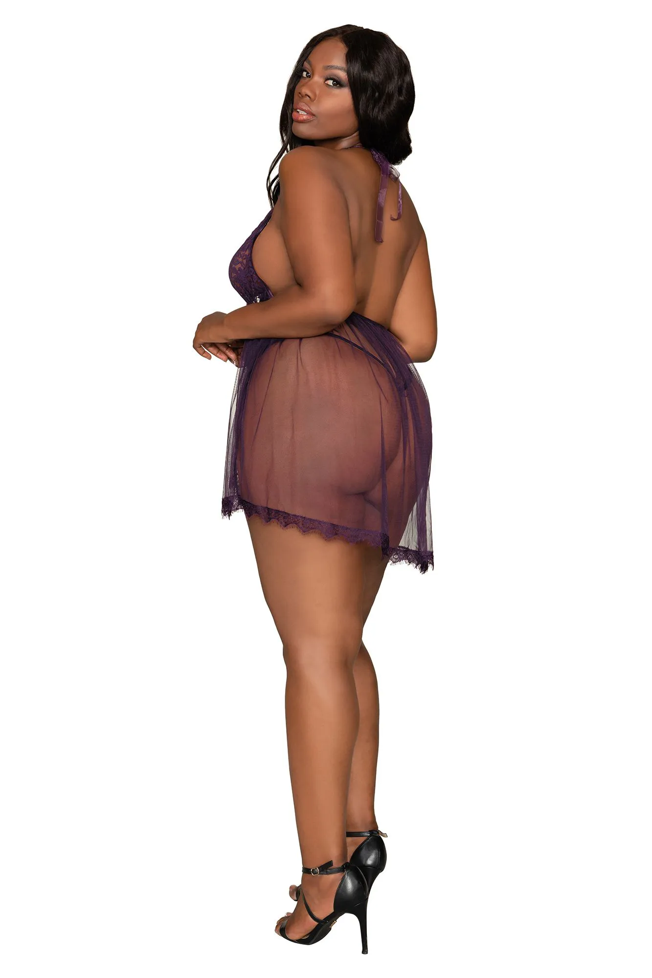 Teddy - Queen Size - Eggplant