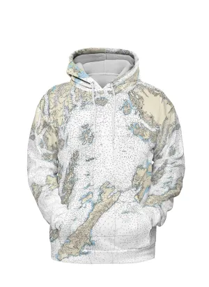 The Prince William Sound Navigator Lightweight Hoodie Sweatshirt
